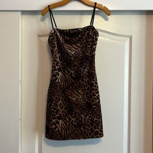 Tiger Mist Animal Print Dress